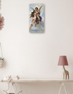 Foto 3 | Cuadro Decorativo - Amor Y Psique (1899)- William Bouguereau - Religión - 64x122 - Impresión En Lienzo - Fine Art Tj