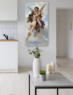 Foto 5 | Cuadro Decorativo - Amor Y Psique (1899)- William Bouguereau - Religión - 64x122 - Impresión En Lienzo - Fine Art Tj