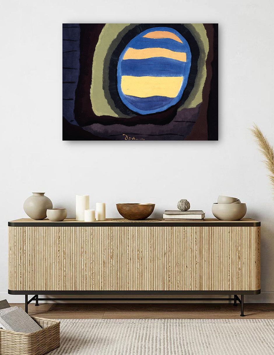 Foto 6 pulgar | Cuadro Decorativo - Por La Ventana (1939)- Arthur Dove - Religión - 46x61 - Impresión En Lienzo - Fine Art Tj