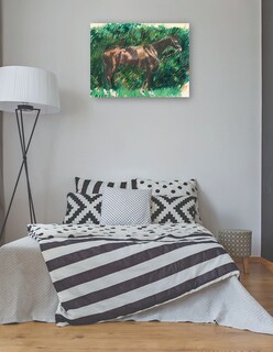 Foto 3 | Cuadro Decorativo - Un Caballo- Pierre-auguste Renoir - Religión - 46x61 - Impresión En Lienzo - Fine Art Tj