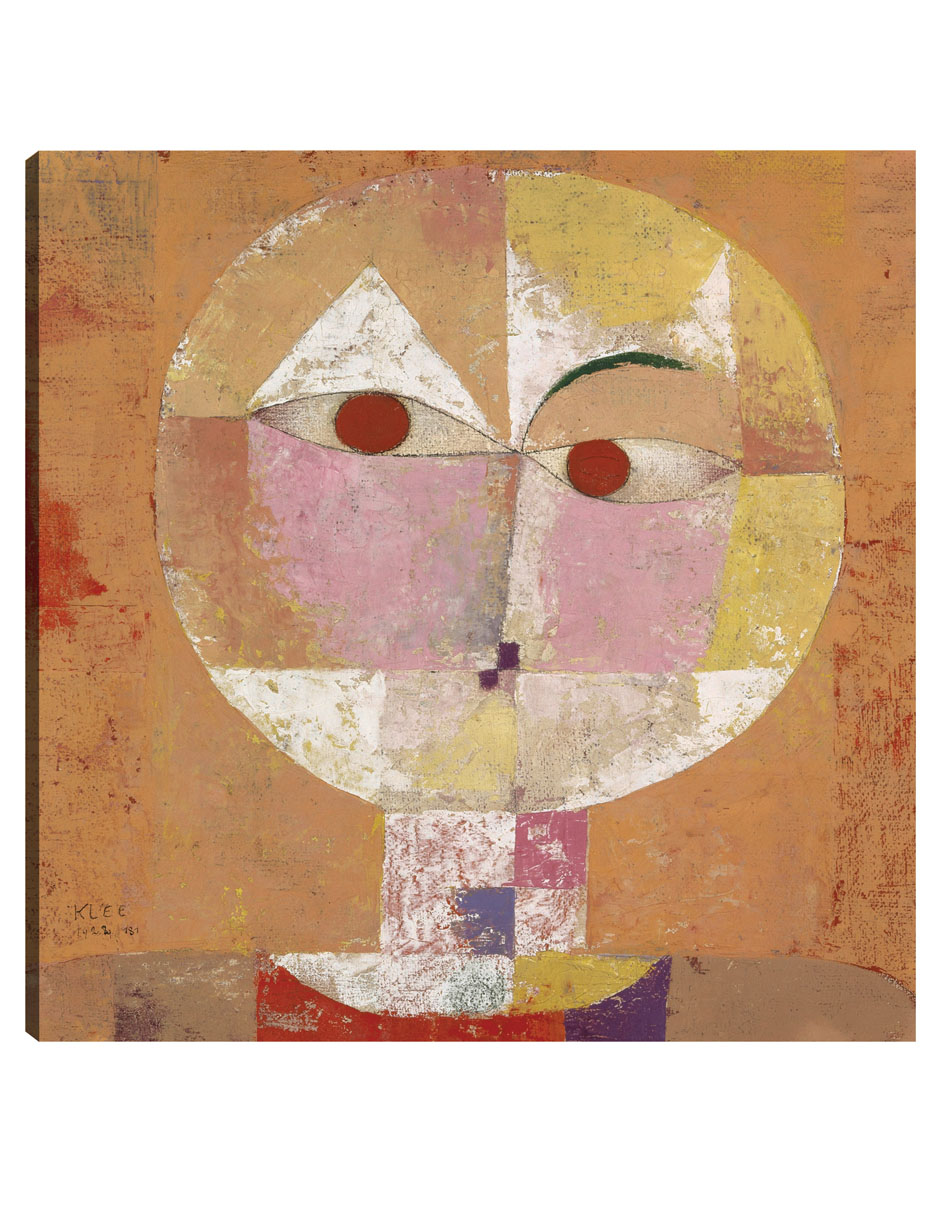 Foto 2 pulgar | Cuadro Decorativo - Senecio (pronto Envejecerá) (1922)- Paul Klee - Abstracto - 31x31 - Impresión En Lienzo - Fine Ar