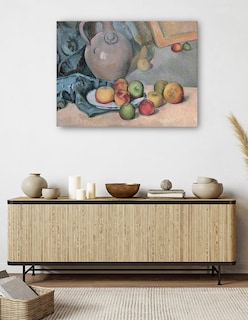 Foto 5 | Cuadro Decorativo - Jarra De Gres (1893-1894)- Paul Cézanne - Religión - 46x61 - Impresión En Lienzo - Fine Art Tj
