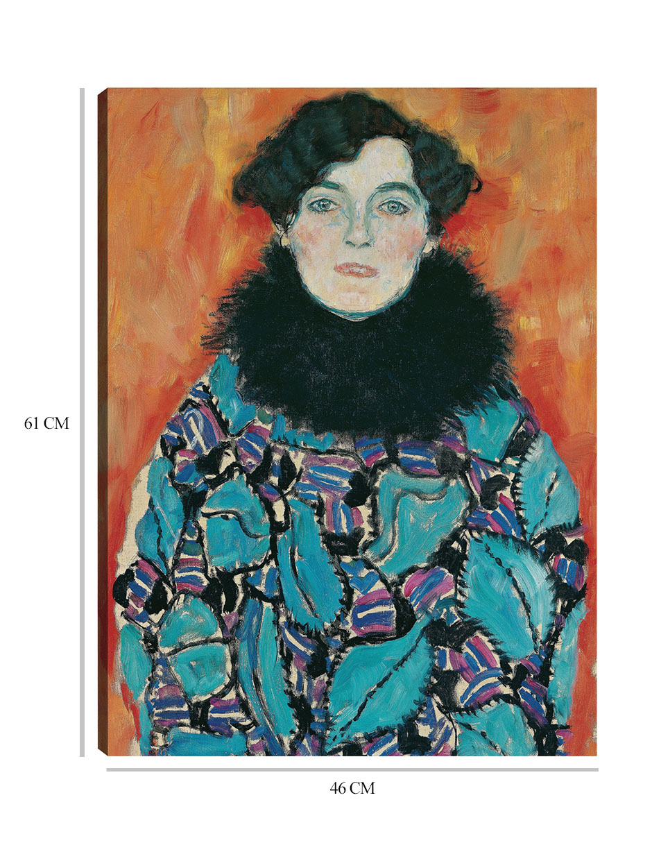 Foto 7 pulgar | Cuadro Decorativo - Johanna Staude (1917)- Gustav Klimt - Fotografía - 46x61 - Impresión En Lienzo - Fine Art Tj