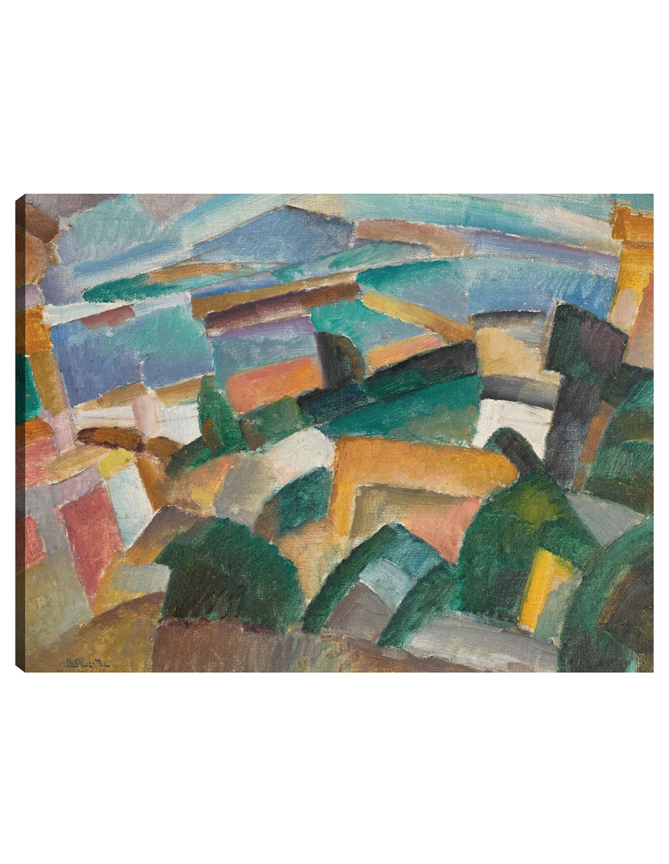 Cuadro Decorativo - Paisaje (1914)- Leo Gestel - Religión - 28x36 - Impresión En Lienzo - Fine Art Tj