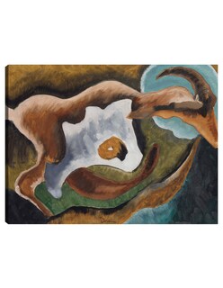 Foto 1 | Cuadro Decorativo - Cabra (1935)- Arthur Dove - Religión - 69x92 - Impresión En Lienzo - Fine Art Tj