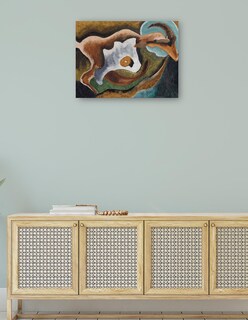 Foto 4 | Cuadro Decorativo - Cabra (1935)- Arthur Dove - Religión - 69x92 - Impresión En Lienzo - Fine Art Tj