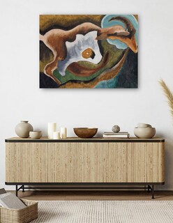 Foto 5 | Cuadro Decorativo - Cabra (1935)- Arthur Dove - Religión - 69x92 - Impresión En Lienzo - Fine Art Tj