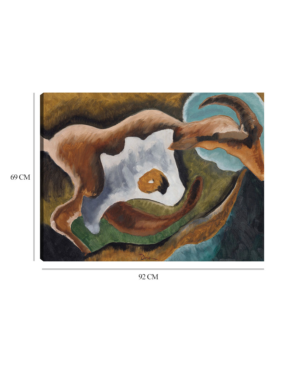 Foto 6 | Cuadro Decorativo - Cabra (1935)- Arthur Dove - Religión - 69x92 - Impresión En Lienzo - Fine Art Tj