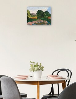 Foto 2 | Cuadro Decorativo - Paysage Du Midi (hacia 1865)- Paul Cézanne - Religión - 69x92 - Impresión En Lienzo - Fine Art Tj