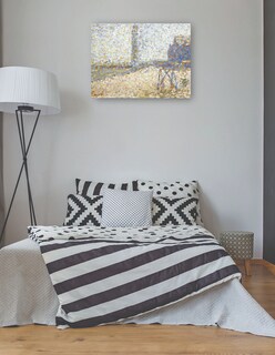 Foto 3 | Cuadro Decorativo - El Hospicio Y El Faro De Honfleur- Georges Seurat - Fotografía - 69x92 - Impresión En Lienzo