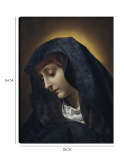 Foto 6 | Cuadro Decorativo - La Virgen (1631 – 1686)- Carlo Dolci - Religión - 28x36 - Impresión En Lienzo - Fine Art Tj