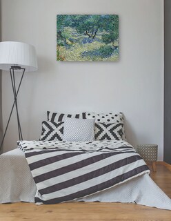 Foto 3 | Cuadro Decorativo - Huerto De Olivos- Vincent Van Gogh - Religión - 46x61 - Impresión En Lienzo - Fine Art Tj