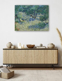 Foto 5 | Cuadro Decorativo - Huerto De Olivos- Vincent Van Gogh - Religión - 46x61 - Impresión En Lienzo - Fine Art Tj