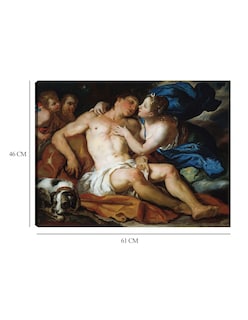 Foto 6 | Cuadro Decorativo - Diana Y Endimión (1690)- Johann Michael Rottmayr - Fotografía - 46x61 - Impresión En Lienzo