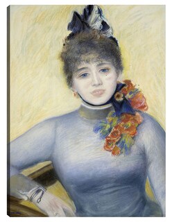 Foto 1 | Cuadro Decorativo - Carolina Rémy (hacia 1885)- Pierre-auguste Renoir - Fotografía - 69x92 - Impresión En Lienz