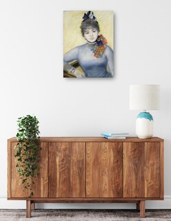 Foto 2 | Cuadro Decorativo - Carolina Rémy (hacia 1885)- Pierre-auguste Renoir - Fotografía - 69x92 - Impresión En Lienz
