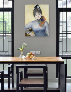 Foto 4 | Cuadro Decorativo - Carolina Rémy (hacia 1885)- Pierre-auguste Renoir - Fotografía - 69x92 - Impresión En Lienz