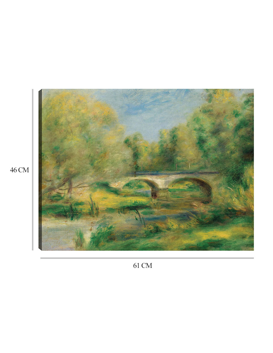 Foto 7 pulgar | Cuadro Decorativo - Pago (1905)- Pierre-auguste Renoir  - Religión - 46x61 - Impresión En Lienzo - Fine Art Tj