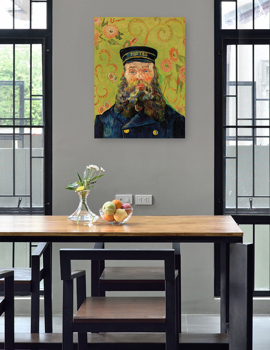 Foto 4 | Cuadro Decorativo - El Cartero (joseph Roulin) (1888)- Vincent Van Gogh - Fotografía - 46x61 - Impresión En Li