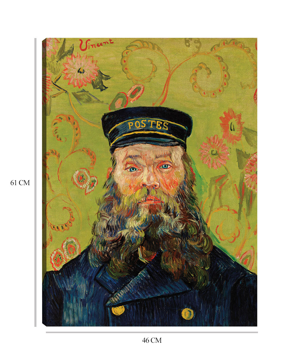 Foto 7 pulgar | Cuadro Decorativo - El Cartero (joseph Roulin) (1888)- Vincent Van Gogh - Fotografía - 46x61 - Impresión En Li