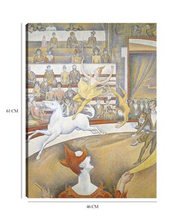 Foto 6 | Cuadro Decorativo - El Circo- Georges Seurat - Fotografía - 46x61 - Impresión En Lienzo - Fine Art Tj
