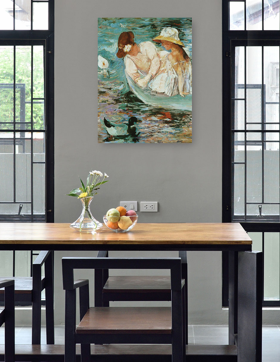 Foto 5 pulgar | Cuadro Decorativo - Verano (1894)- Mary Cassatt - Fotografía - 46x61 - Impresión En Lienzo - Fine Art Tj