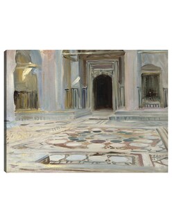 Foto 1 | Cuadro Decorativo - Pavimento (el Cairo_1891)- John Singer Sargent - Ciudades - 46x61 - Impresión En Lienzo - Fine Art