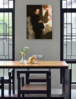 Foto 4 | Cuadro Decorativo - Retrato De Octavio Strada (1567)- Jacopo Tintoretto - Fotografía - 28x36 - Impresión En Li