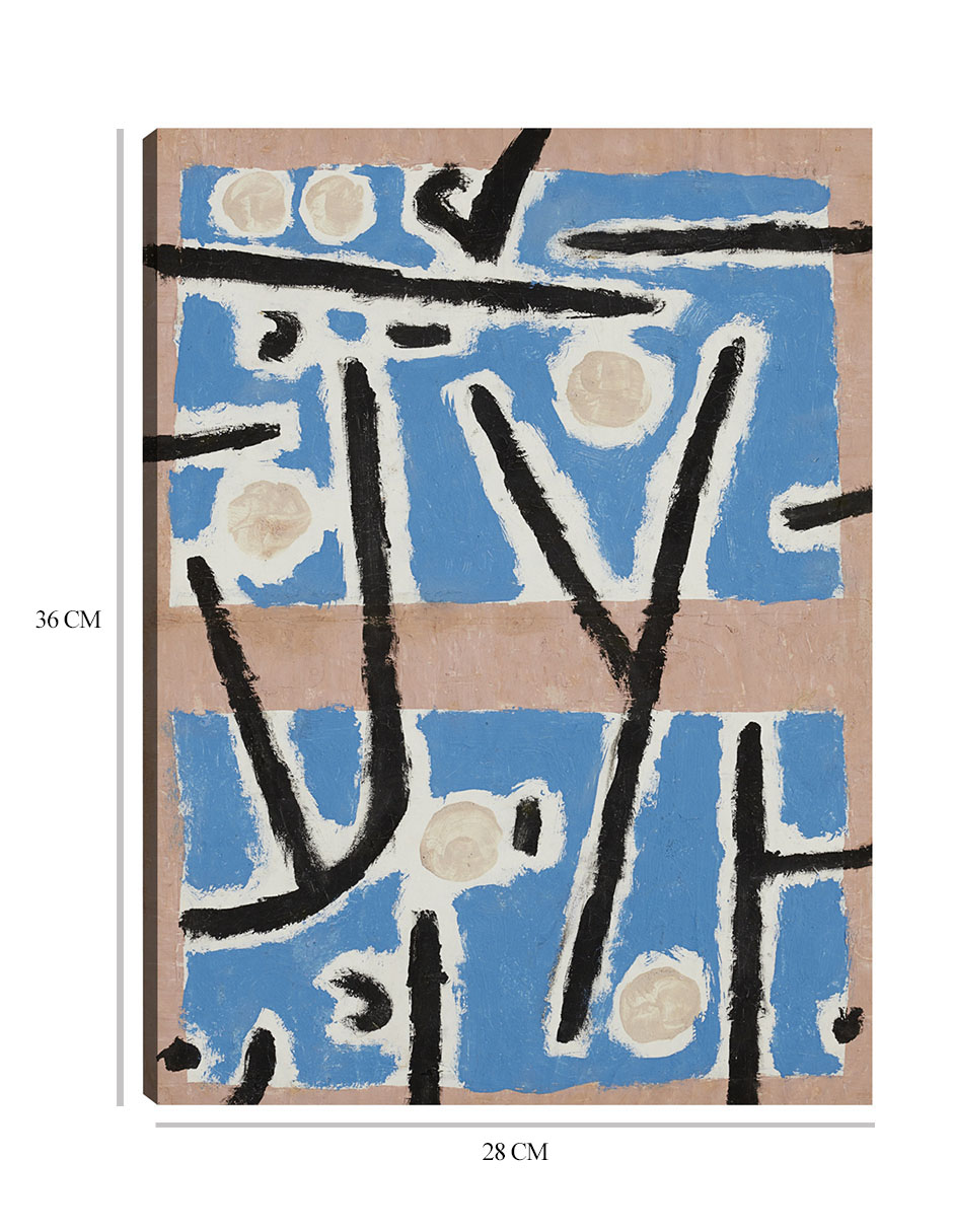 Foto 7 pulgar | Cuadro Decorativo - Sin Título (ca. 1938)- Paul Klee - Abstracto - 28x36 - Impresión En Lienzo - Fine Art Tj