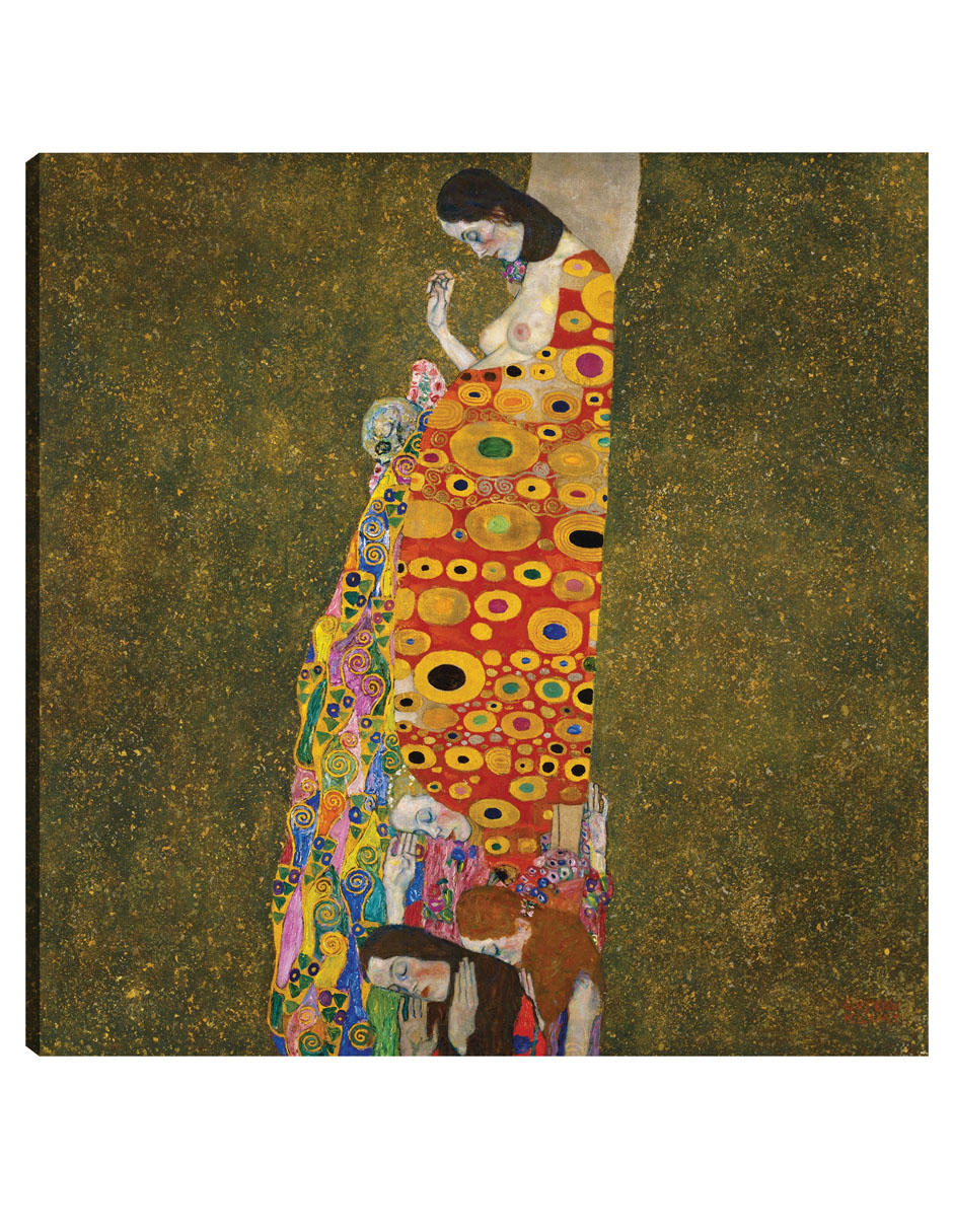 Cuadro Decorativo - Esperanza, Ii (1907 - 1908)- Gustav Klimt - Fotografía - 105x105 - Impresión En Lienzo - Fine Art