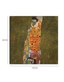 Foto 6 | Cuadro Decorativo - Esperanza, Ii (1907 - 1908)- Gustav Klimt - Fotografía - 105x105 - Impresión En Lienzo - Fine Art