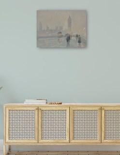 Foto 4 | Cuadro Decorativo - Gran Ben, 1897 Y 1907- Childe Hassam - Ciudades - 46x61 - Impresión En Lienzo - Fine Art Tj