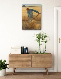 Foto 3 | Cuadro Decorativo - Cosecha- Laurits Andersen Ring - Fotografía - 69x92 - Impresión En Lienzo - Fine Art Tj