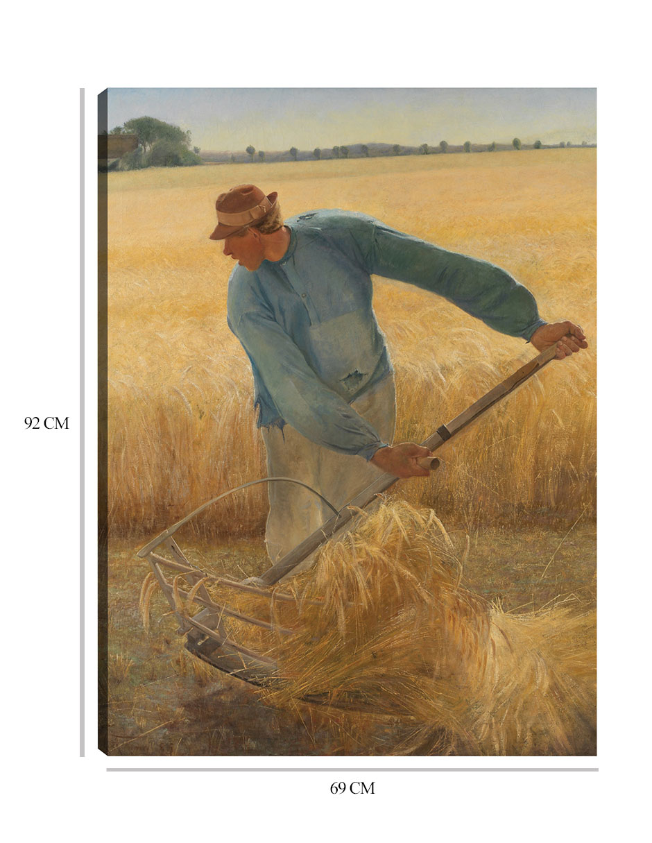 Foto 6 | Cuadro Decorativo - Cosecha- Laurits Andersen Ring - Fotografía - 69x92 - Impresión En Lienzo - Fine Art Tj