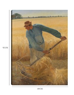 Foto 6 | Cuadro Decorativo - Cosecha- Laurits Andersen Ring - Fotografía - 69x92 - Impresión En Lienzo - Fine Art Tj