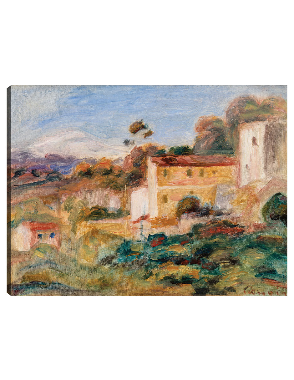 Cuadro Decorativo - Paisaje (paysage) (1911)- Pierre-auguste Renoir  - Religión - 46x61 - Impresión En Lienzo - Fi