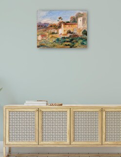 Foto 4 | Cuadro Decorativo - Paisaje (paysage) (1911)- Pierre-auguste Renoir - Religión - 46x61 - Impresión En Lienzo - Fi