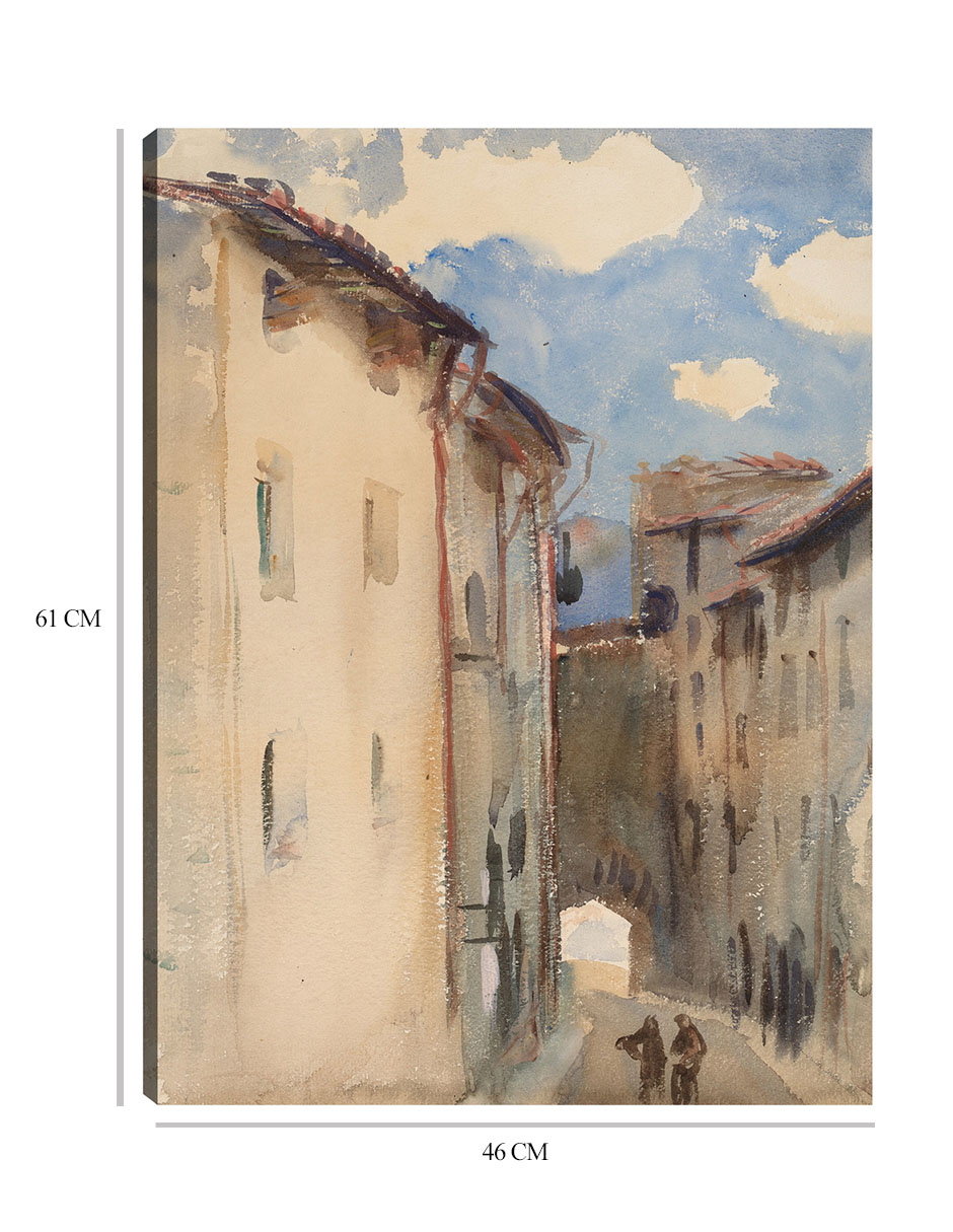 Foto 7 pulgar | Cuadro Decorativo - Camprodón, España (c. 1892)- John Singer Sargent - Ciudades - 46x61 - Impresión En Lienzo - Fi