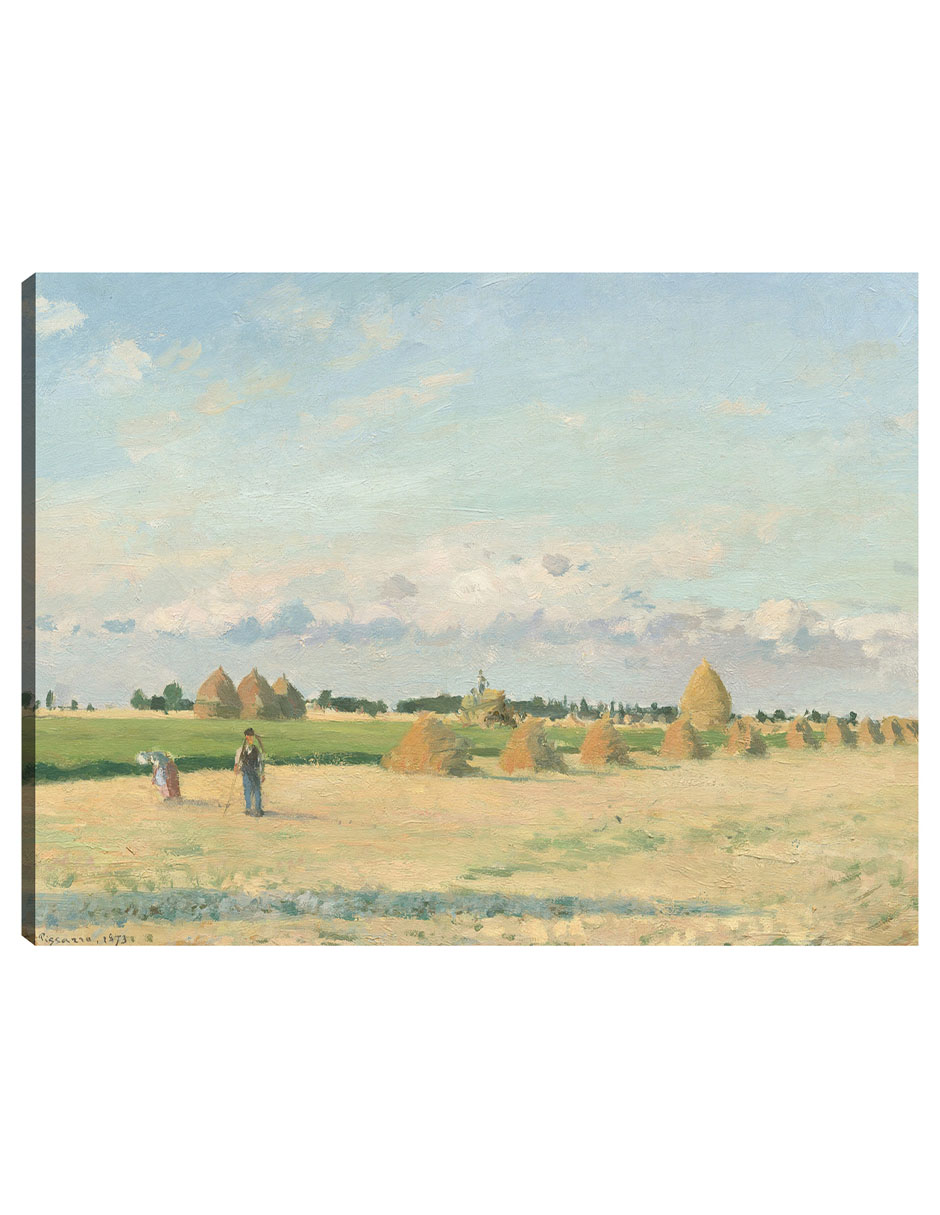 Cuadro Decorativo - Paisaje, Isla De Francia- Camille Pissarro - Religión - 46x61 - Impresión En Lienzo - Fine Art Tj