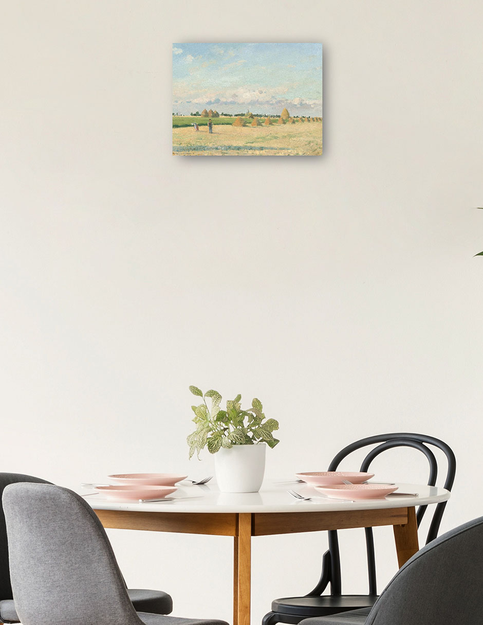 Foto 2 | Cuadro Decorativo - Paisaje, Isla De Francia- Camille Pissarro - Religión - 46x61 - Impresión En Lienzo - Fine Art Tj