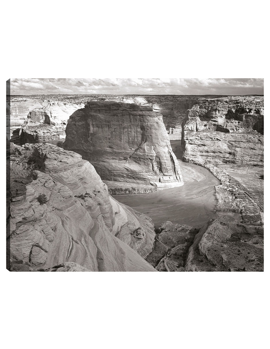 Cuadro Decorativo - Cañón De Chelly- Ansel Adams - Religión - 46x61 - Impresión En Lienzo - Fine Art Tj