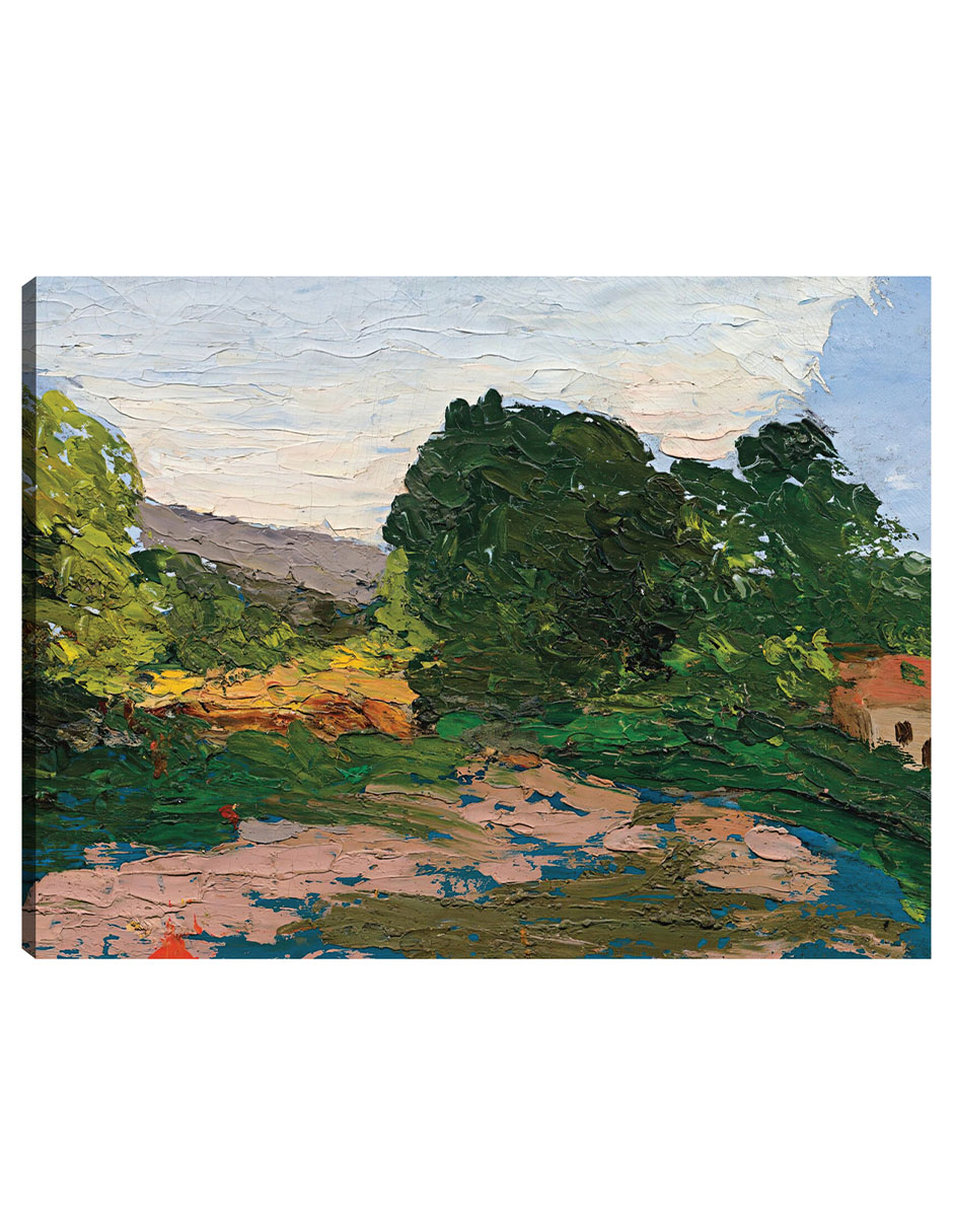 Foto 2 pulgar | Cuadro Decorativo - Paysage Du Midi (hacia 1865)- Paul Cézanne - Religión - 46x61 - Impresión En Lienzo - Fine Art Tj