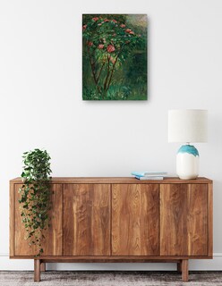 Foto 2 | Cuadro Decorativo - El Rosal En Flor (c. 1884-1885)- Gustave Caillebotte - Floral - 46x61 - Impresión En Lienzo -