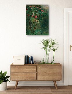 Foto 3 | Cuadro Decorativo - El Rosal En Flor (c. 1884-1885)- Gustave Caillebotte - Floral - 46x61 - Impresión En Lienzo -