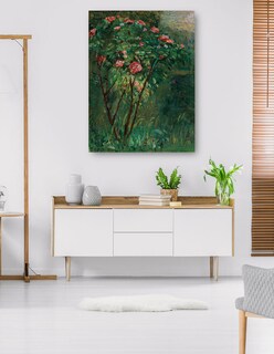 Foto 5 | Cuadro Decorativo - El Rosal En Flor (c. 1884-1885)- Gustave Caillebotte - Floral - 46x61 - Impresión En Lienzo -