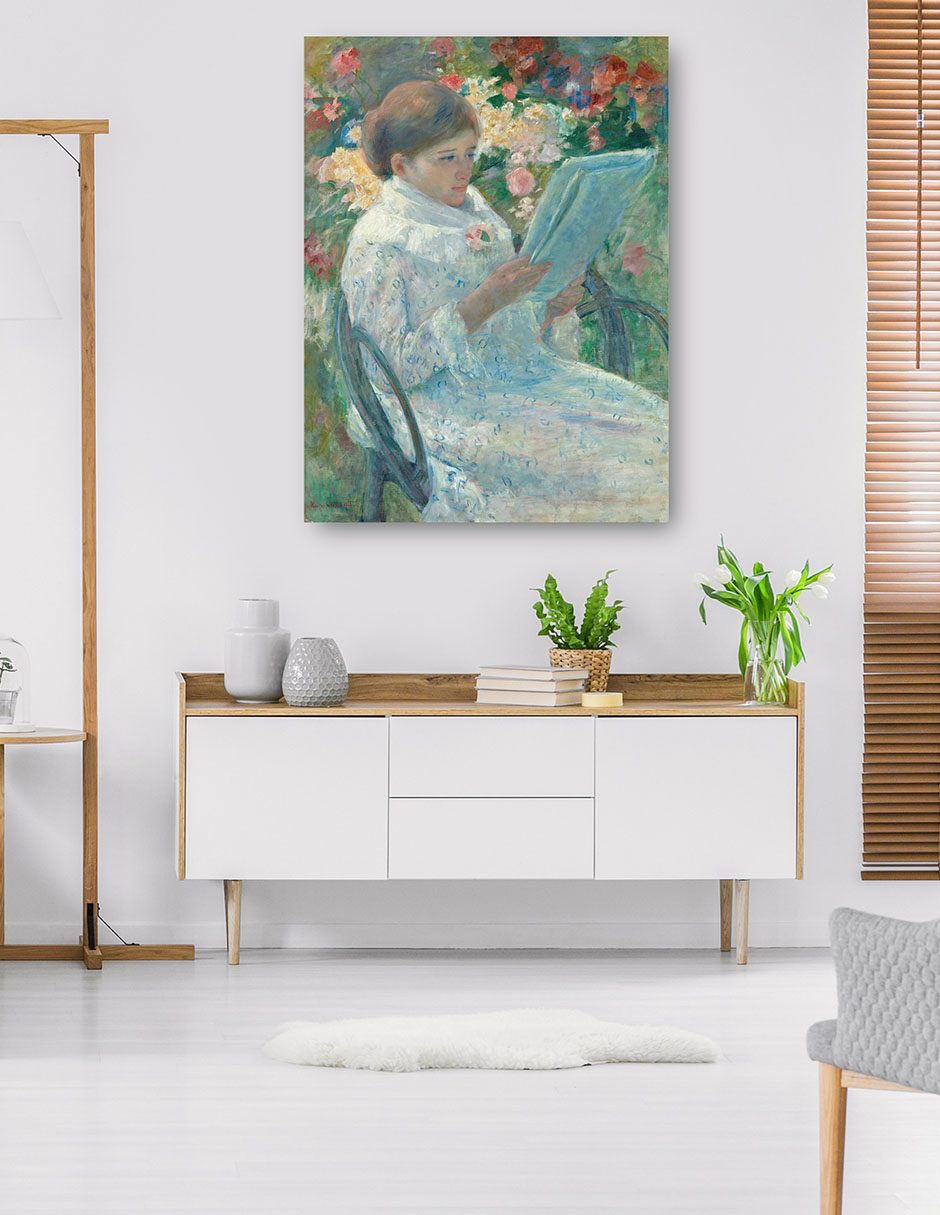Foto 6 pulgar | Cuadro Decorativo - En Un Balcón (1878-79)- Mary Cassatt - Fotografía - 28x36 - Impresión En Lienzo - Fine Art Tj