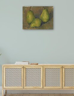 Foto 4 | Cuadro Decorativo - Tres Peras (1878-1879)- Paul Cézanne - Religión - 69x92 - Impresión En Lienzo - Fine Art Tj