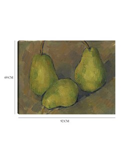 Foto 6 | Cuadro Decorativo - Tres Peras (1878-1879)- Paul Cézanne - Religión - 69x92 - Impresión En Lienzo - Fine Art Tj