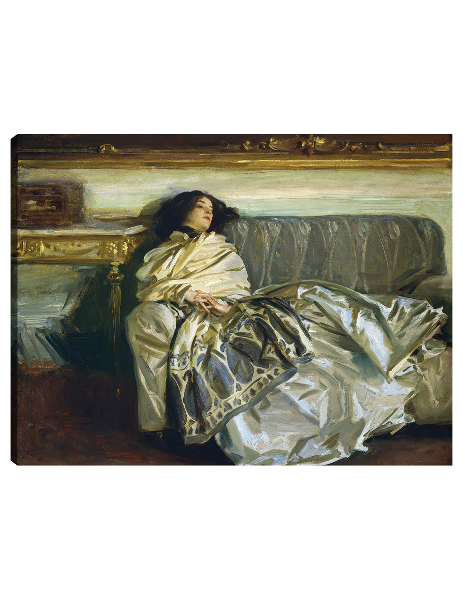 Foto 2 pulgar | Cuadro Decorativo - Nonchaloir (reposo) (1911)- John Singer Sargent - Fotografía - 77x102 - Impresión En Lienzo -