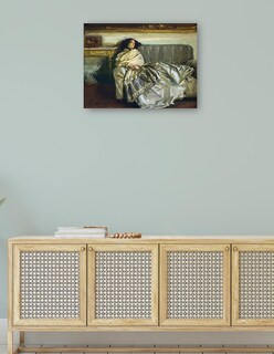 Foto 4 | Cuadro Decorativo - Nonchaloir (reposo) (1911)- John Singer Sargent - Fotografía - 77x102 - Impresión En Lienzo -